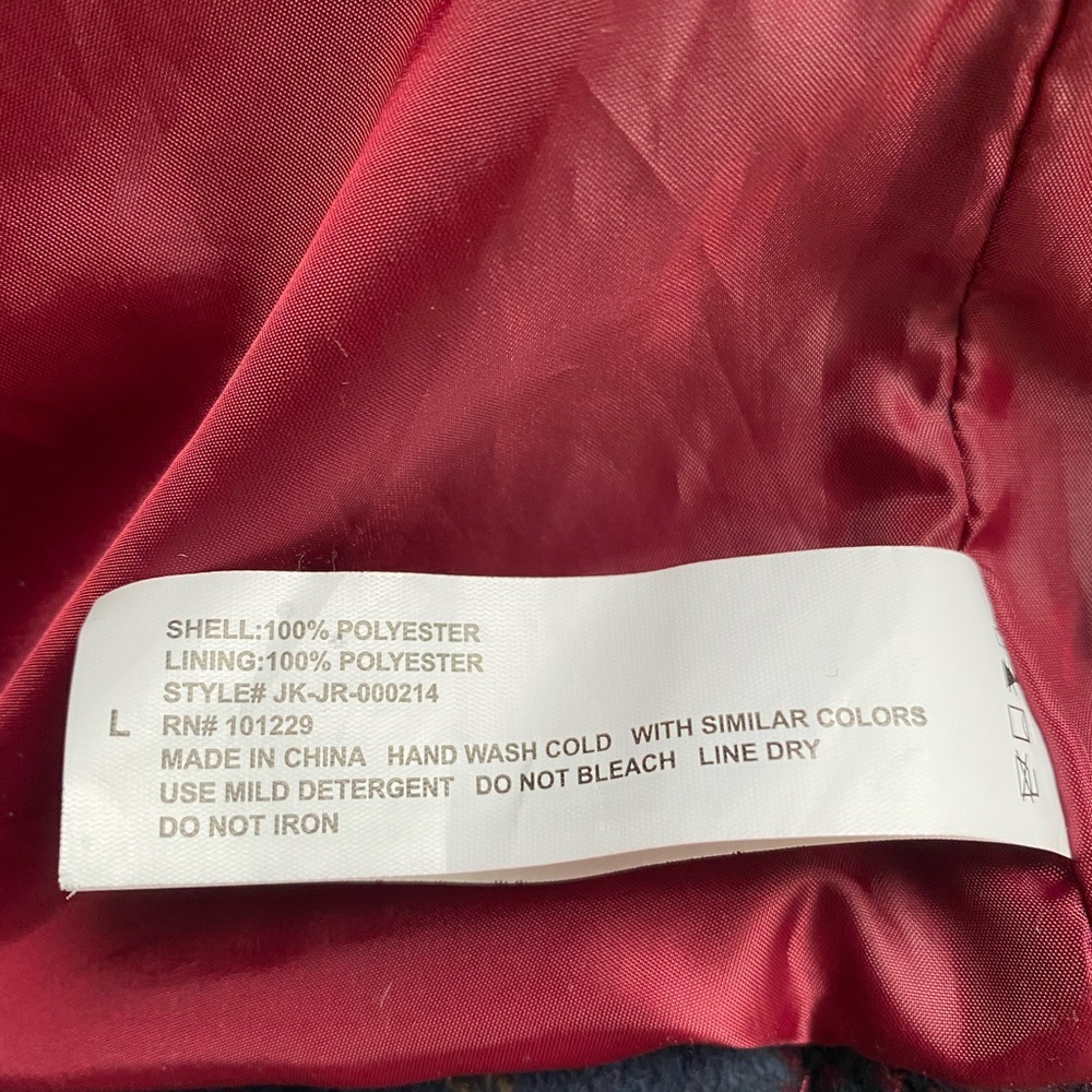 Stoosh Red Flannel Shacket/Jacket - image 5